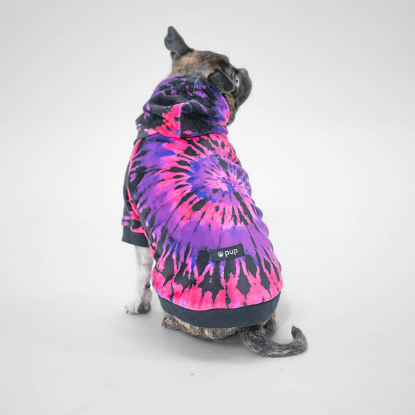 Purple Tie Dye Hoodie
