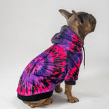 Purple Tie Dye Hoodie