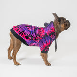 Purple Tie Dye Hoodie
