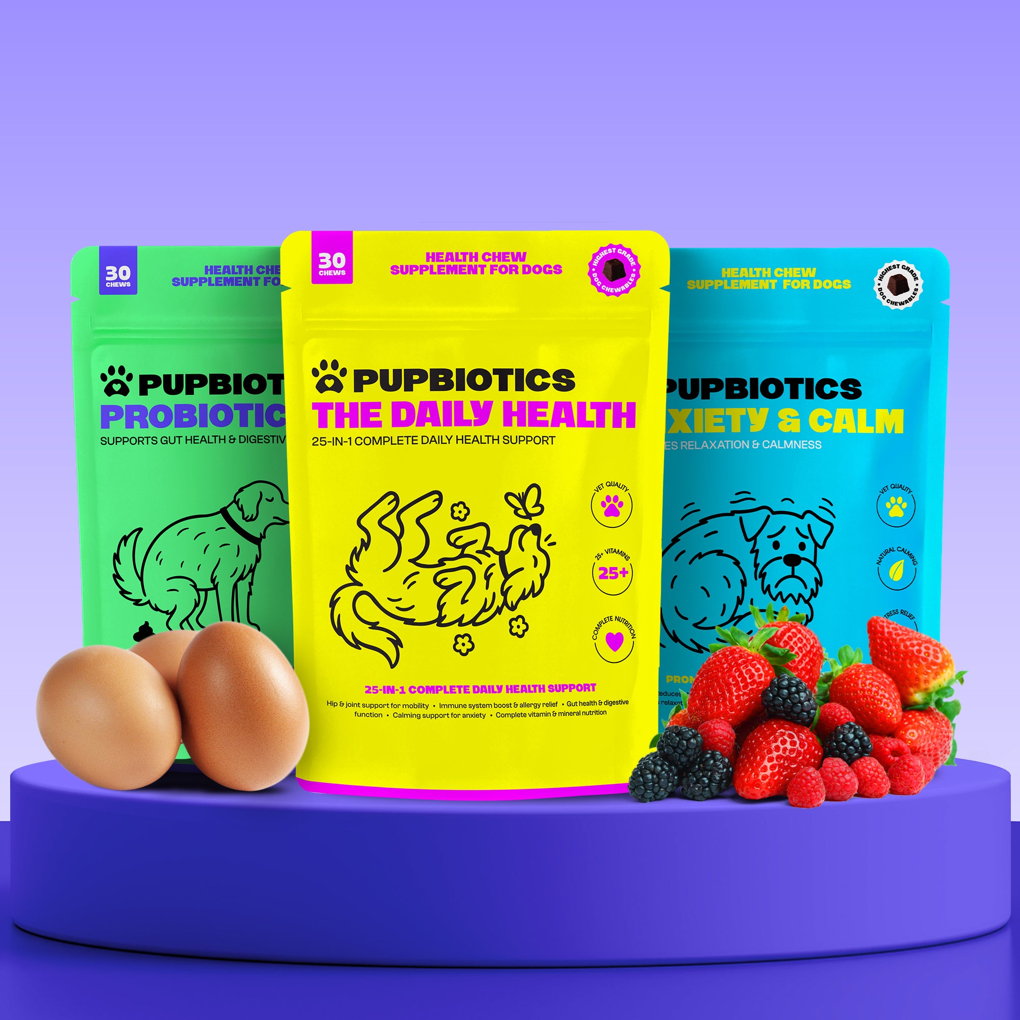 The Daily Health daily nutrition product trio